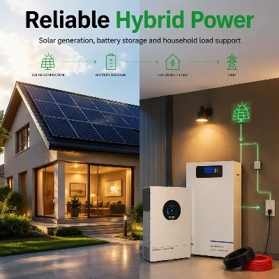Háztartási napenergia rendszer